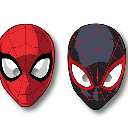 Masque Spiderman World Of Webs 6pcs