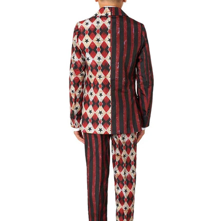 Costume de clown d'horreur pour garçons, 3 pièces
