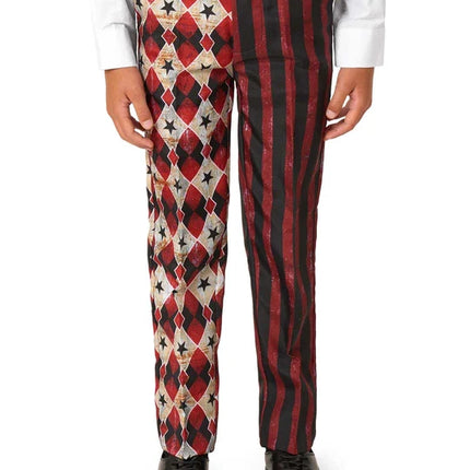 Costume de clown d'horreur pour garçons, 3 pièces