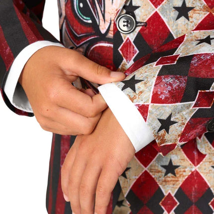 Costume de clown d'horreur pour garçons, 3 pièces