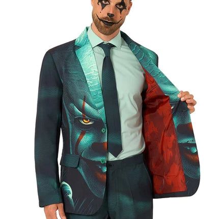 Costume Pennywise pour homme, 3 pièces