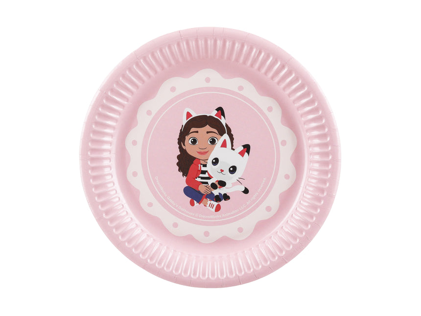 Assiettes La maison de poupée de Gabby, 18 cm