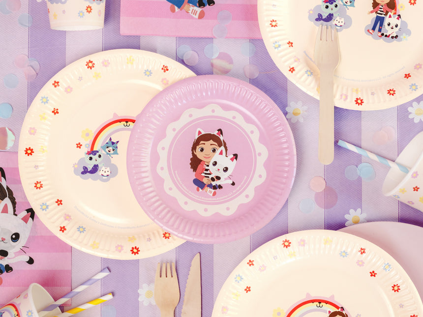 Assiettes La maison de poupée de Gabby, 18 cm