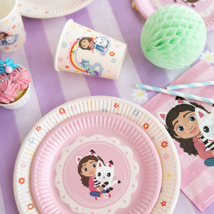 Assiettes La maison de poupée de Gabby, 18 cm