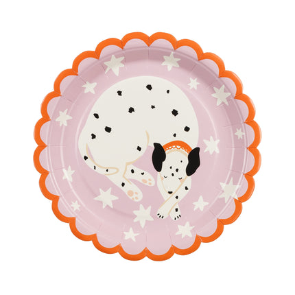 Assiettes dalmatiennes 18cm 6pcs