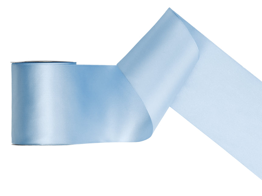Ruban bleu clair 25m