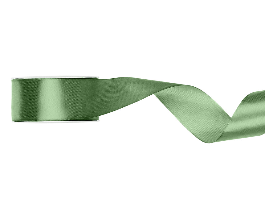 Ruban de satin, sauge,