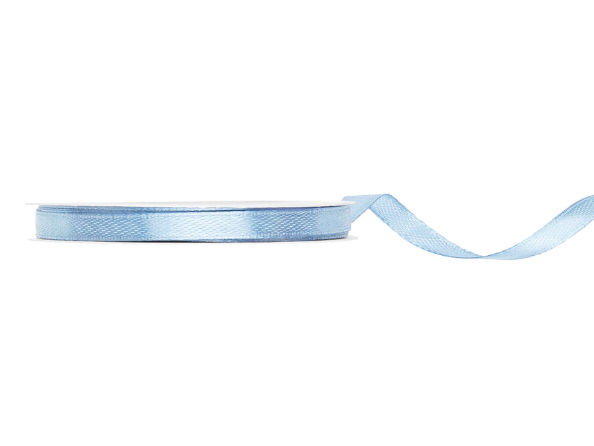 Ruban bleu clair 6Mm Brumeux clair 25m