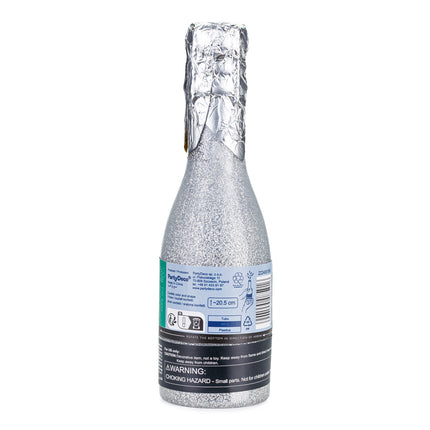 Canon à confettis argenté Champagne 20.5cm