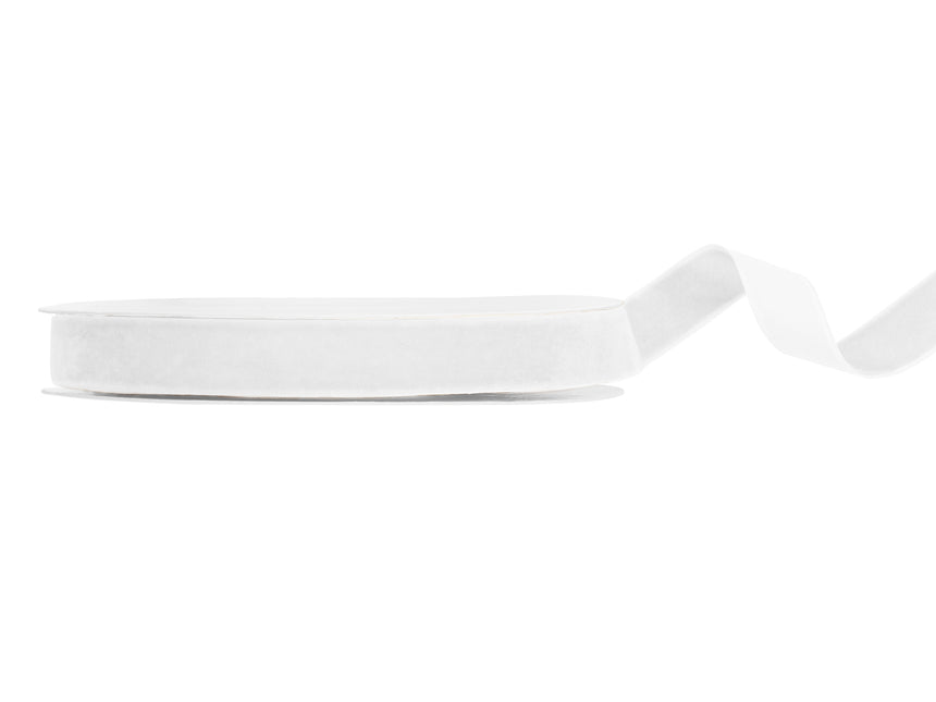 Ruban blanc 15Mm Velours 10m