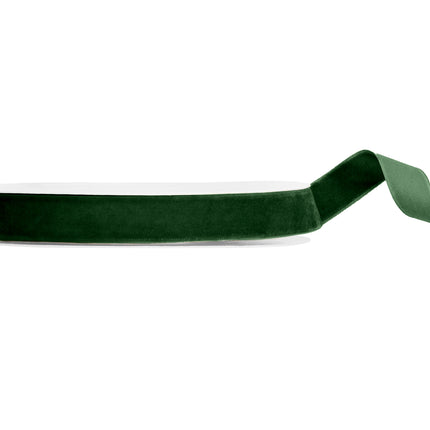 Ruban vert velours 10m