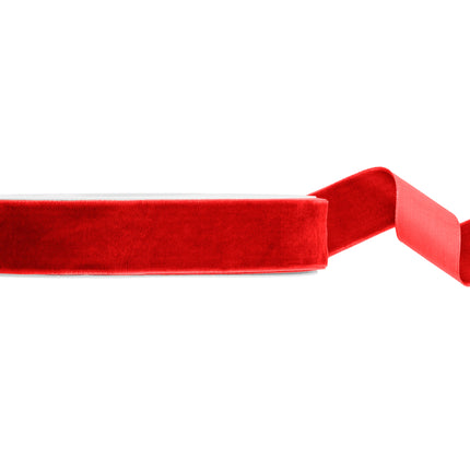 Ruban rouge en velours 10m