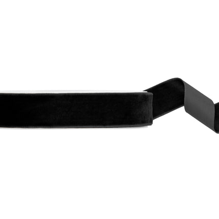 Ruban noir velours 10m
