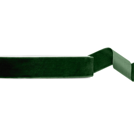 Ruban velours vert foncé 10m