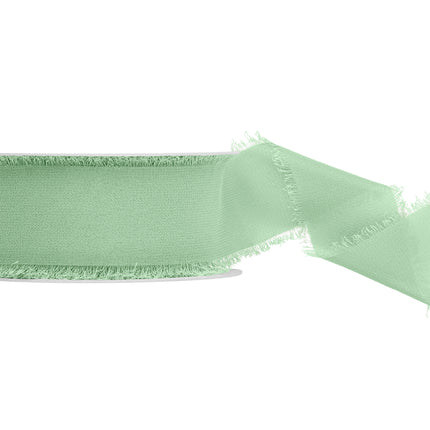Ruban vert menthe 10m