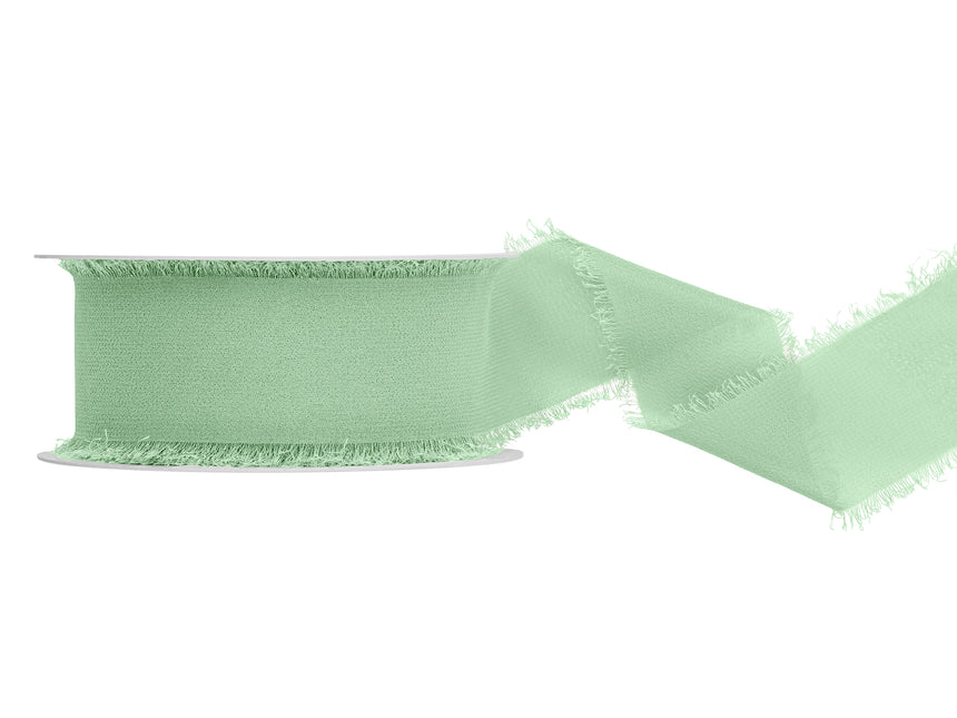 Ruban vert menthe 10m