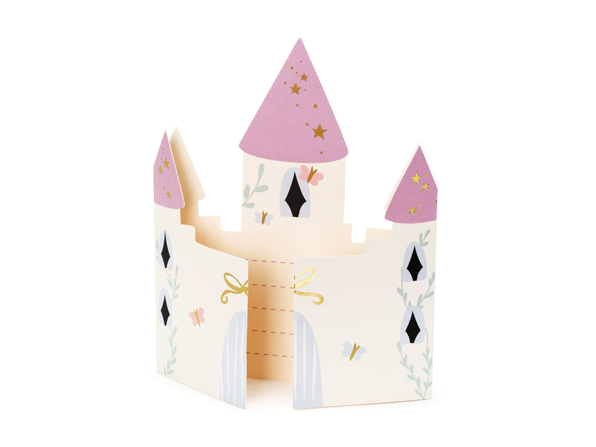 Invitations Princesses 12.5cm 6pcs