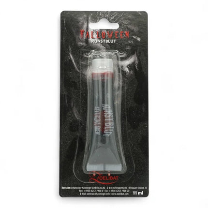 Faux sang d'Halloween rouge 11 ml