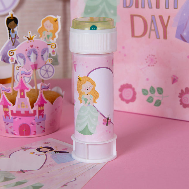 Autocollants Princesses Bubble Blower 6pcs