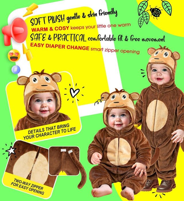 Aap Pluche Fluweel van Widmann koop je bij Partywinkel