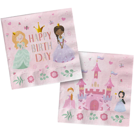 Serviettes Princesses 250ml 20pcs