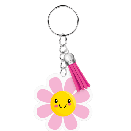 Acryl Sleutelhanger Bloem van Paper Dreams koop je bij Partywinkel