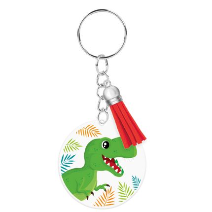 Acryl Sleutelhanger Dino van Paper Dreams koop je bij Partywinkel