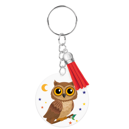 Acryl Sleutelhanger Uil van Paper Dreams koop je bij Partywinkel