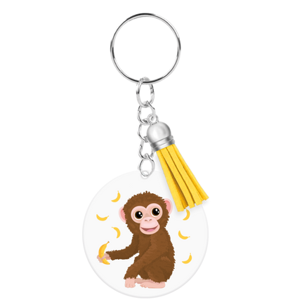 Porte-clés en acrylique « Singe »