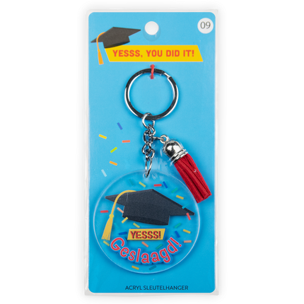 Porte-clés « Diplômé »