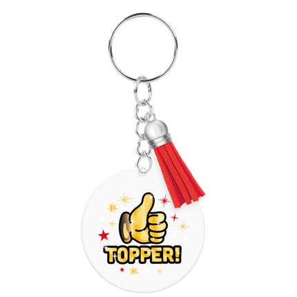 Porte-clés en acrylique Topper
