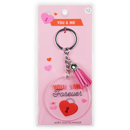Porte-clés en acrylique You<tamp>me</tamp>