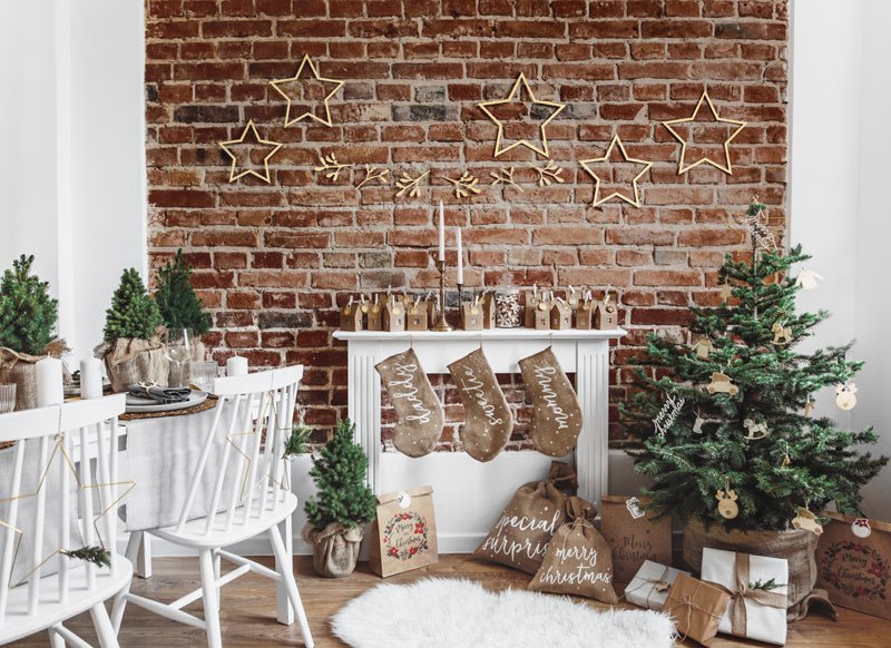 Adventkalender Huisjes van Partydeco koop je bij Partywinkel