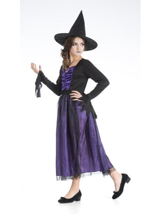 Costume de sorcière Agatha pour femme, 2 pièces