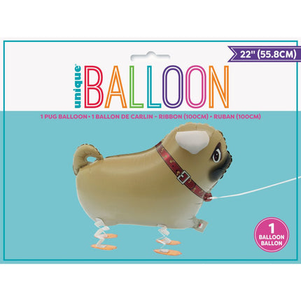 Airwalker Hond 56cm van Unique koop je bij Partywinkel