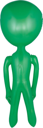 Alien Opblaas Groen 90cm van Fiestas Guirca koop je bij Partywinkel