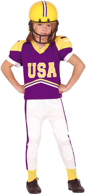 American Football Kostuum Kind van Fiestas Guirca koop je bij Partywinkel