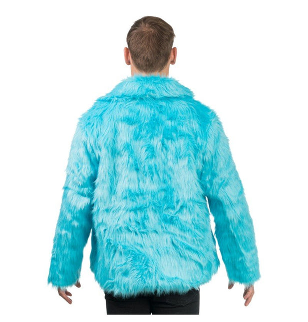 Aqua Blauwe Nepbontjas van CHAKS koop je bij Partywinkel