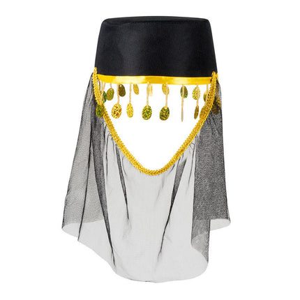 Arabische Hoed Sluier Fatima van Boland koop je bij Partywinkel