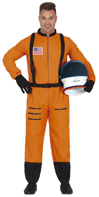 Astronauten Pak Nasa Oranje Heren van Fiestas Guirca koop je bij Partywinkel
