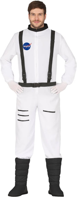 Astronauten Pak Wit Heren Nasa - Partywinkel - 8434077840863