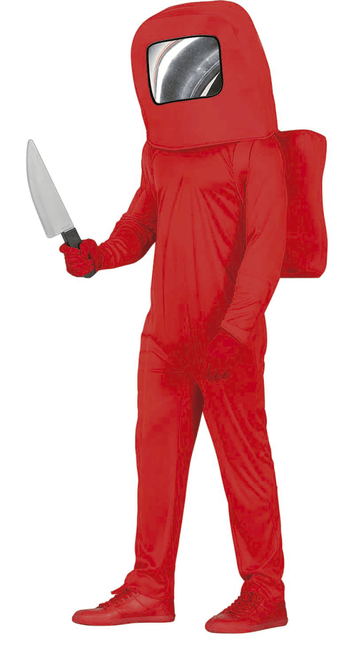 Astronautenpak Kind Rood 14/16 jaar van Fiestas Guirca koop je bij Partywinkel