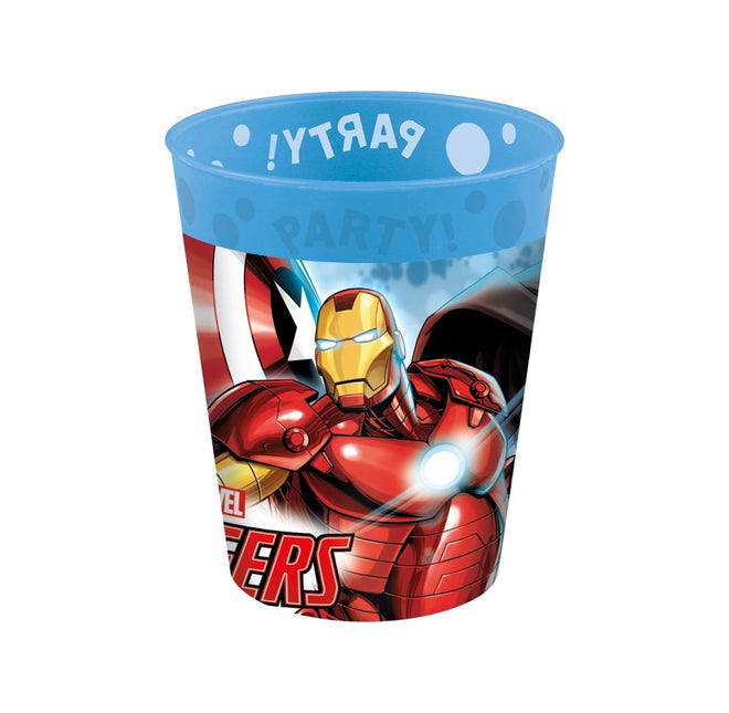 Avengers Bekers Herbruikbaar 250ml 4st - Partywinkel - 5201184967836