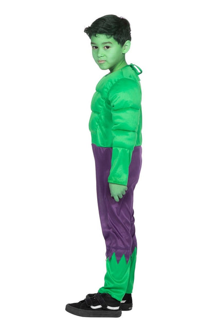 Avengers Kostuum Groen Jongen Monster van Wilbers & Wilbers koop je bij Partywinkel