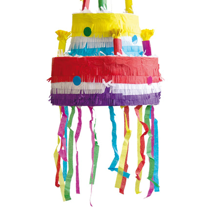 Gâteau piñata coloré, 31 cm