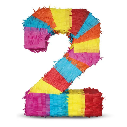 Chiffre 2 Piñata 45 cm