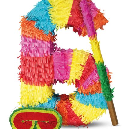 Kit piñata « Chiffre 6 », 3 pièces, 45 cm