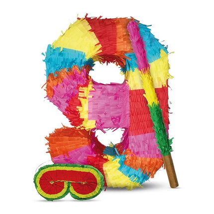 Kit piñata « Chiffre 9 », 3 pièces, 45 cm