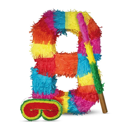 Kit piñata « Chiffre 8 », 3 pièces, 45 cm