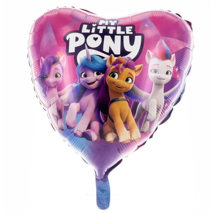 Ballon à l'hélium My Little Pony en forme de cœur, vide, 45 cm